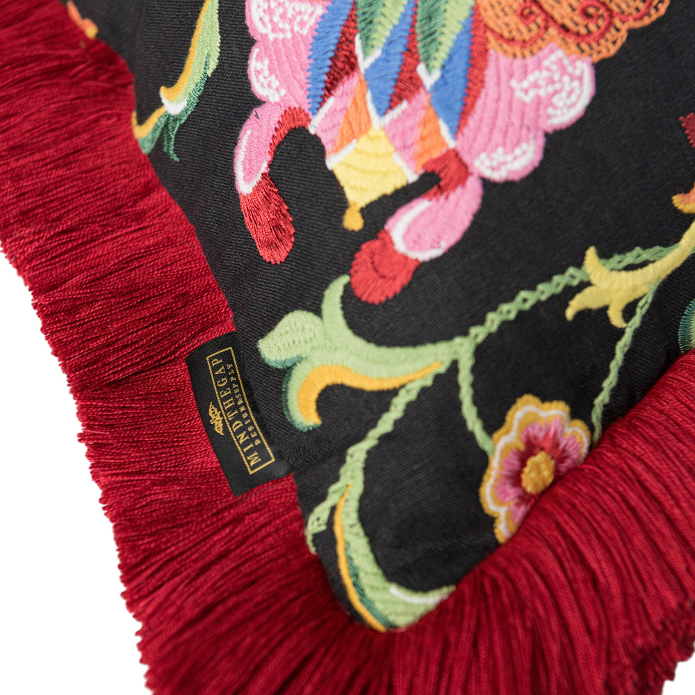 Al Fresco Embroidered Pillow