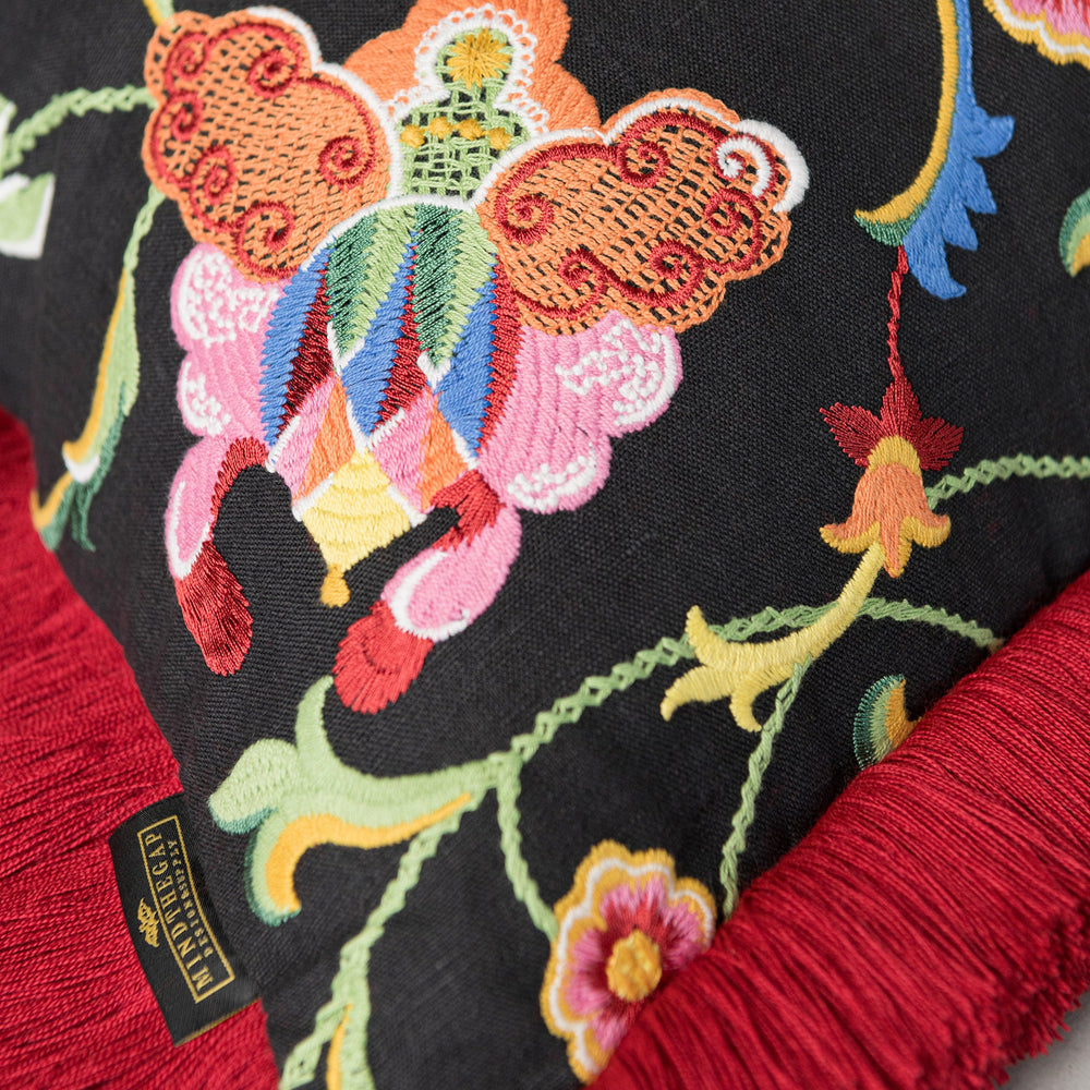 Al Fresco Embroidered Pillow