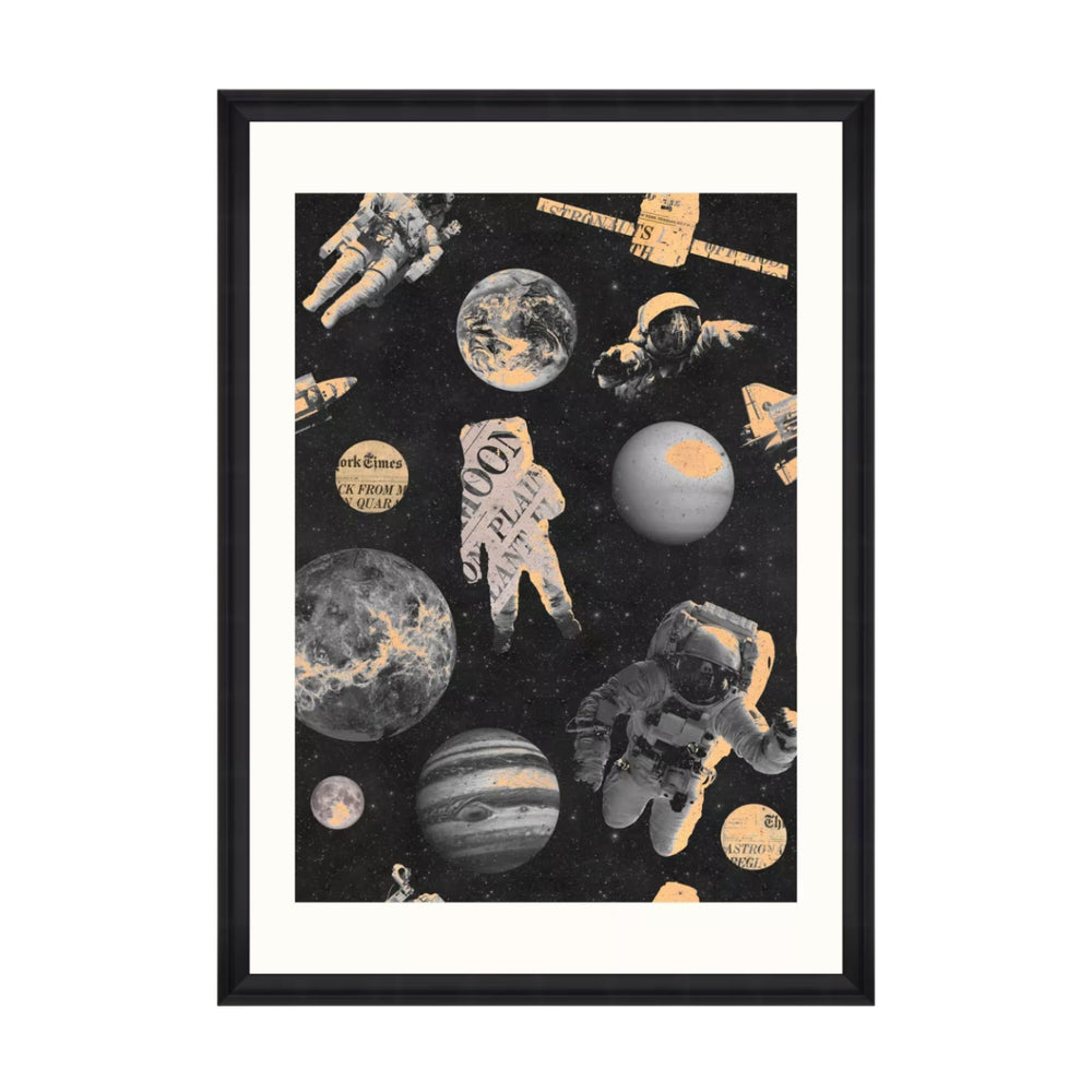 Astronauts Framed Art