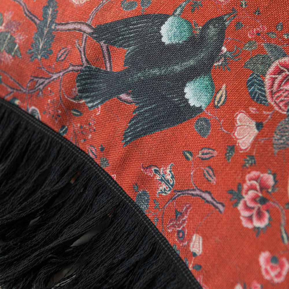 Black Bird Pillow