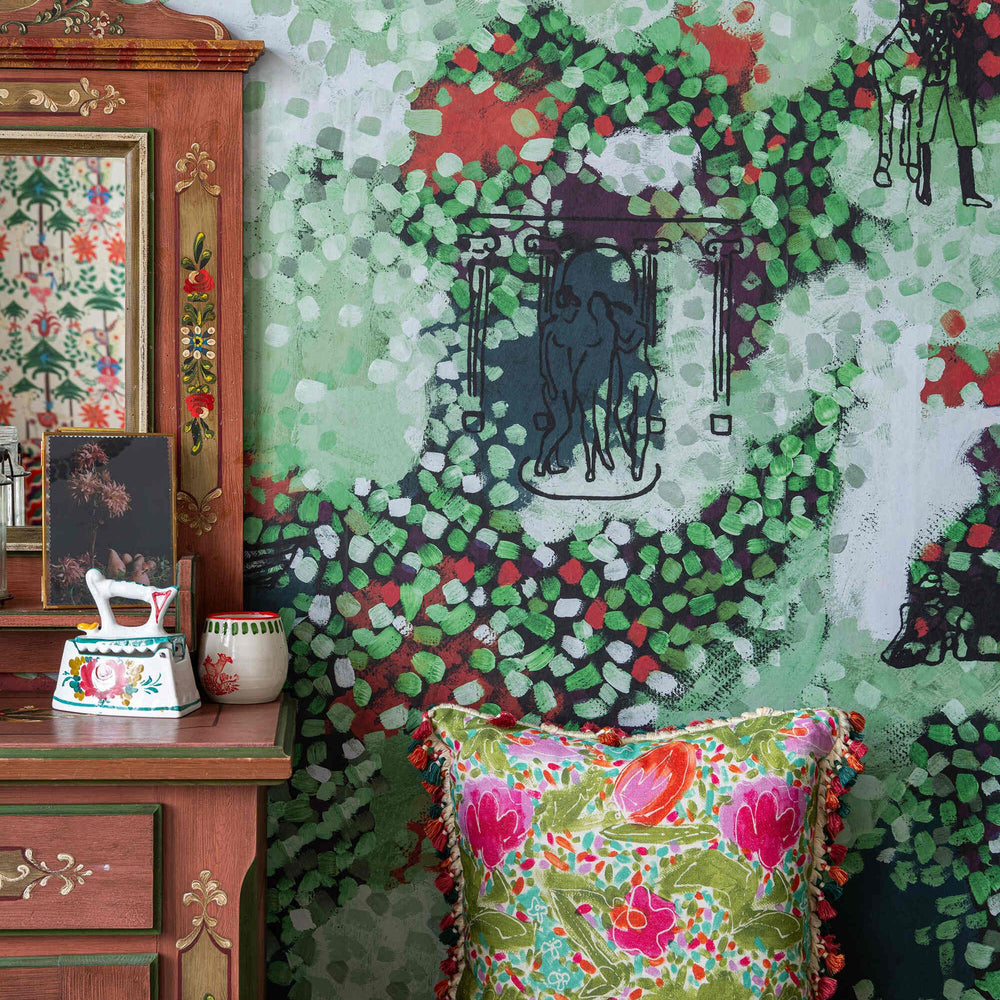 Castle's Garden Wallpaper