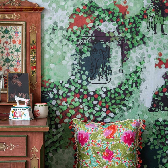 Castle's Garden Wallpaper