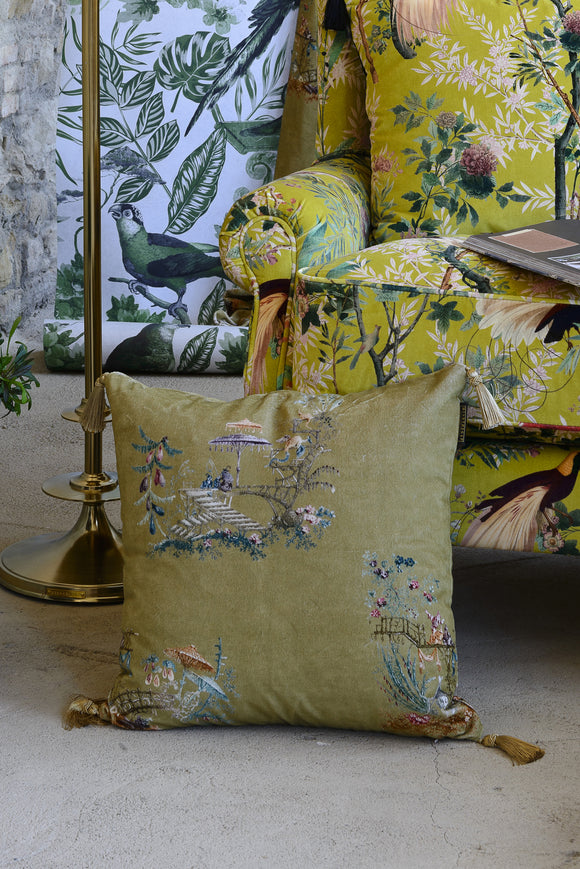 Chinoiserie Pillow