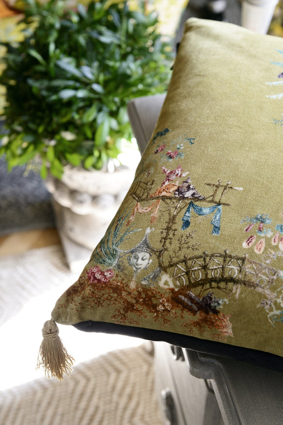 Chinoiserie Pillow
