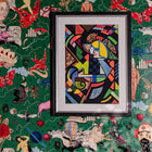 Daughter in a Rocker Chair by Henry Sayen Framed Art
