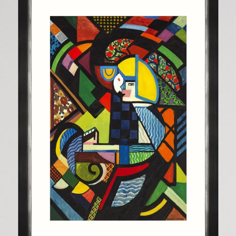 Daughter in a Rocker Chair by Henry Sayen Framed Art