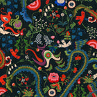 Dragon Flower Wallpaper Sample Swatch