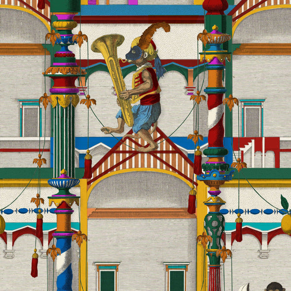 El Circo Wallpaper Sample Swatch