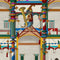 El Circo Wallpaper Sample Swatch  option Off White Sample