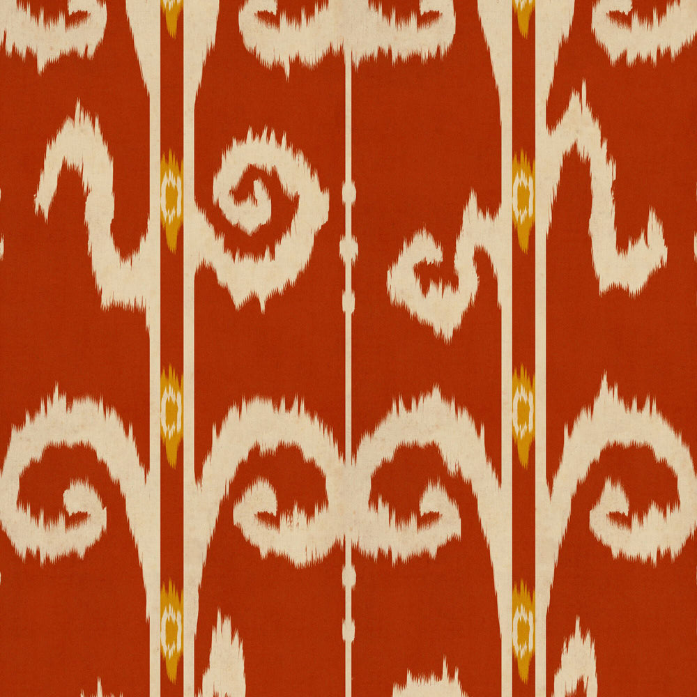 Elysia Ikat Wallpaper Sample Swatch