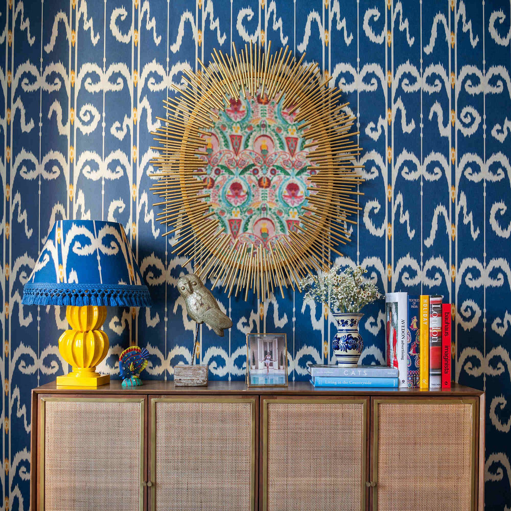 Elysia Ikat Wallpaper