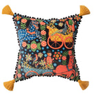 Fasnacht Anthracite Pillow