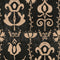 Grandma's Stencil Wallpaper Sample Swatch  option Anthracite Sample