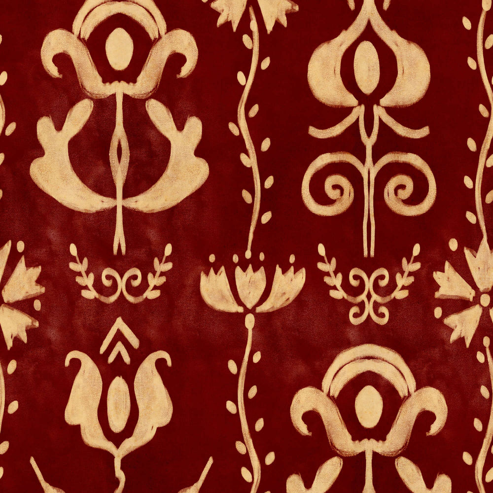 Grandma's Stencil Wallpaper Sample Swatch