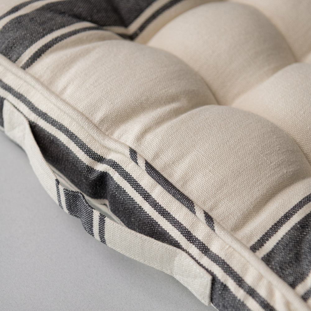 Hajdu Stripe Linen Chair Pillow