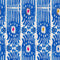 Ikat Wallpaper Sample Swatch  option Carnival Sample