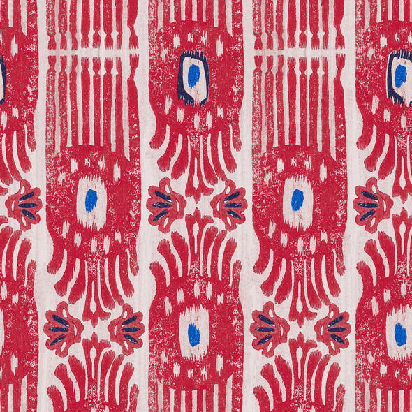 Ikat Wallpaper Sample Swatch