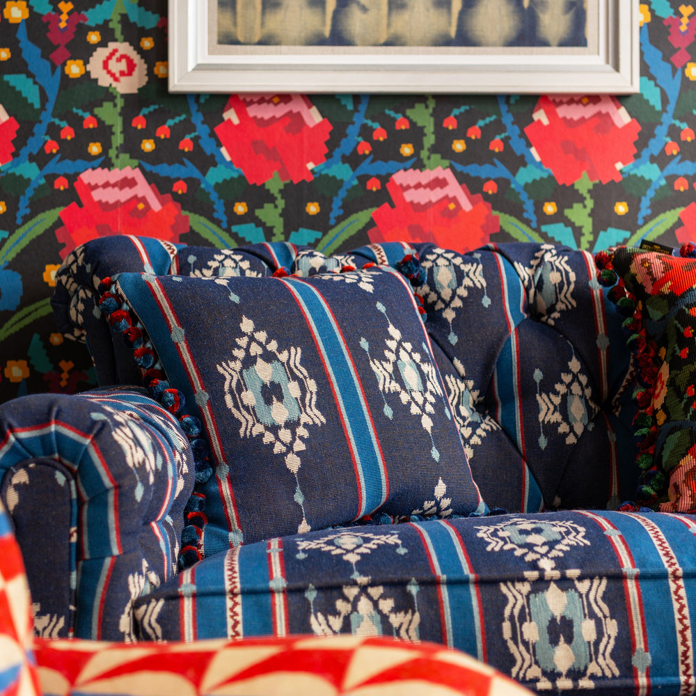King's Ikat Pillow