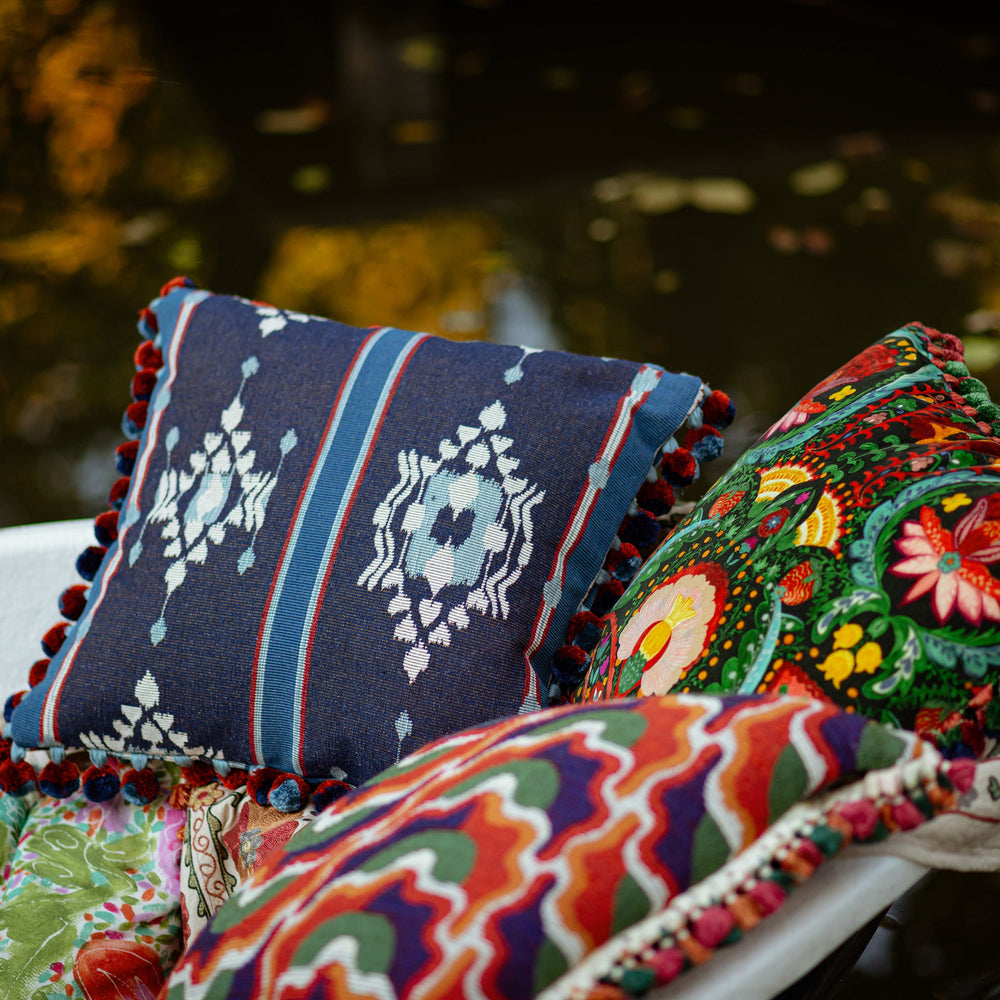 King's Ikat Pillow