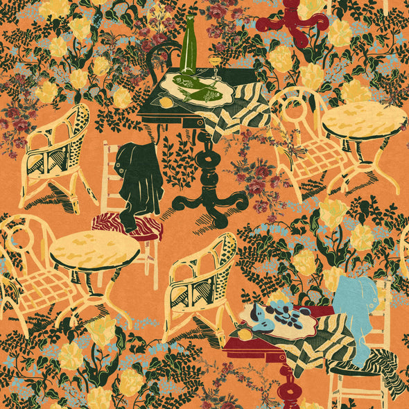 La Brasseria Wallpaper Sample Swatch