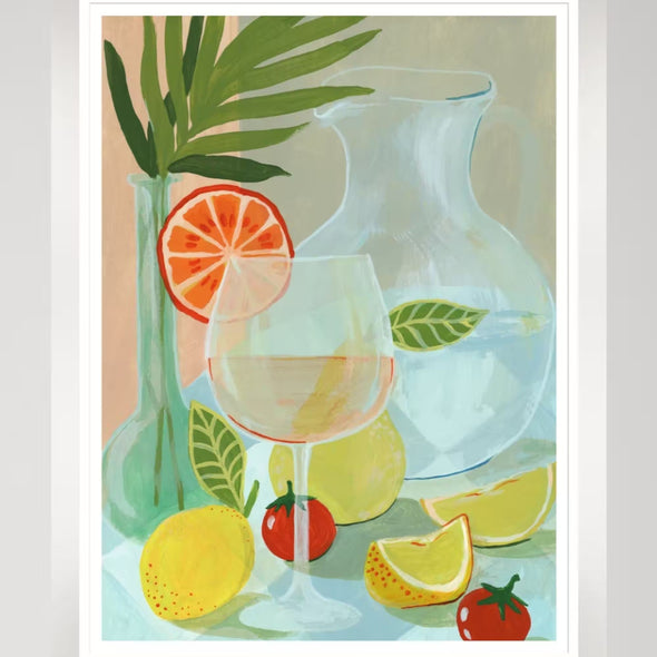 Limone Framed Art