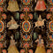 Maghrebian Folktale Wallpaper Sample Swatch  option Black Sample