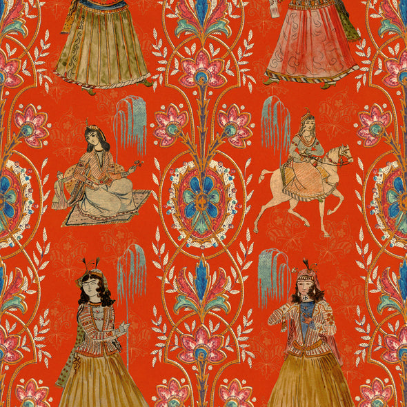 Maghrebian Folktale Wallpaper Sample Swatch