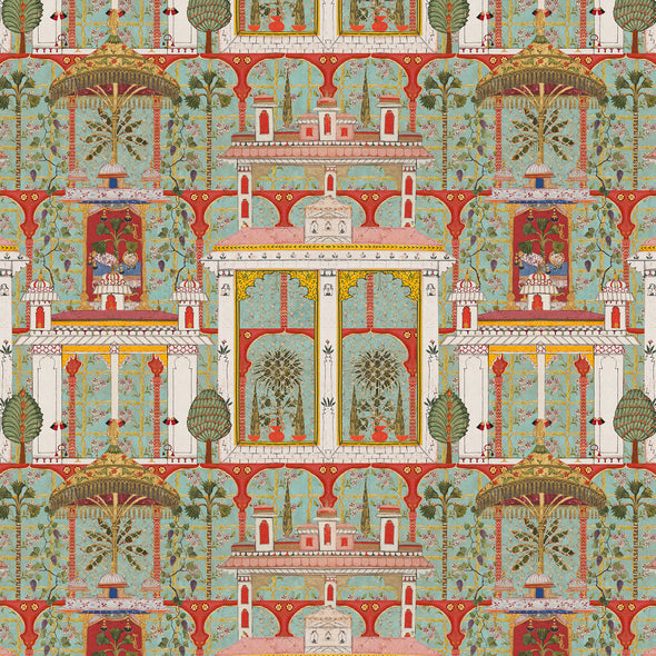 Majorelle Garden Agate Wallpaper