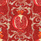 Melagranata Wallpaper Sample Swatch  option Red Sample