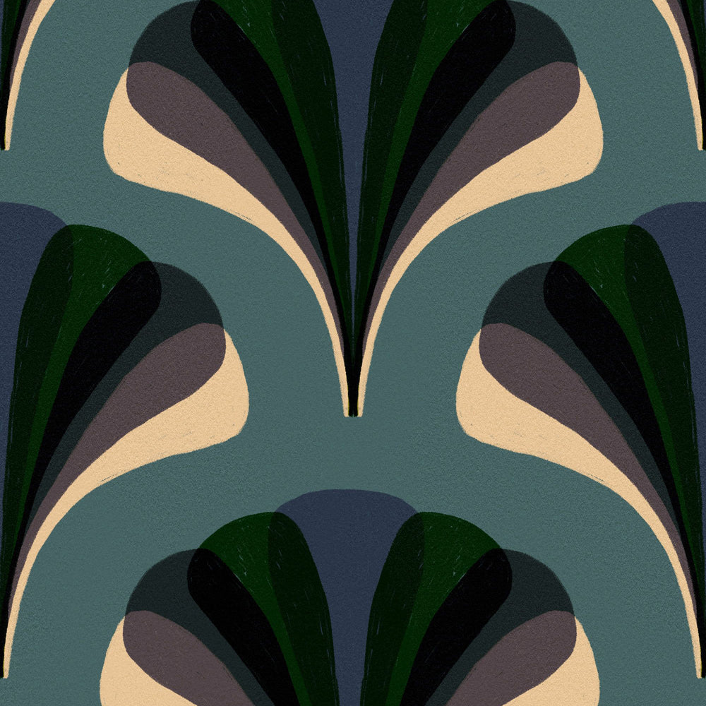 Mezzelune Wallpaper Sample Swatch