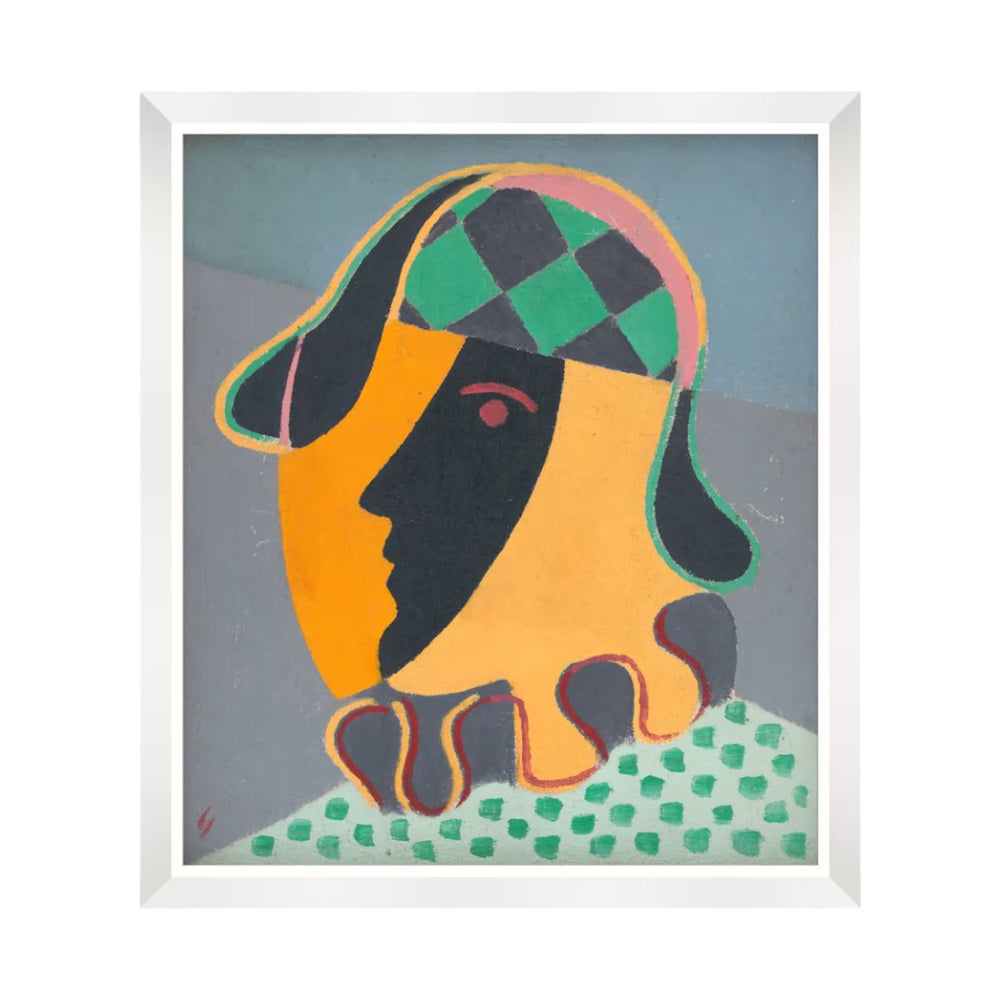 Pierot by Mikulas Galanda Framed Art