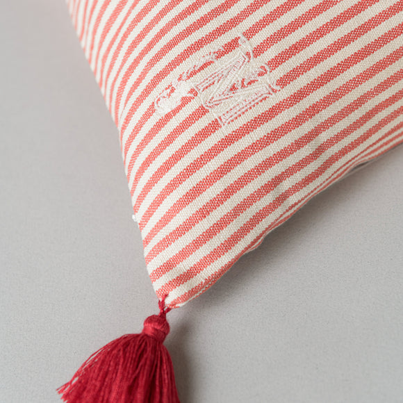 Rhubarb Stripe Pillow