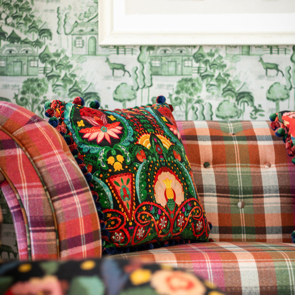 Rosa Mundi Pillow