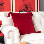 Sunrise Ruby Throw Pillow