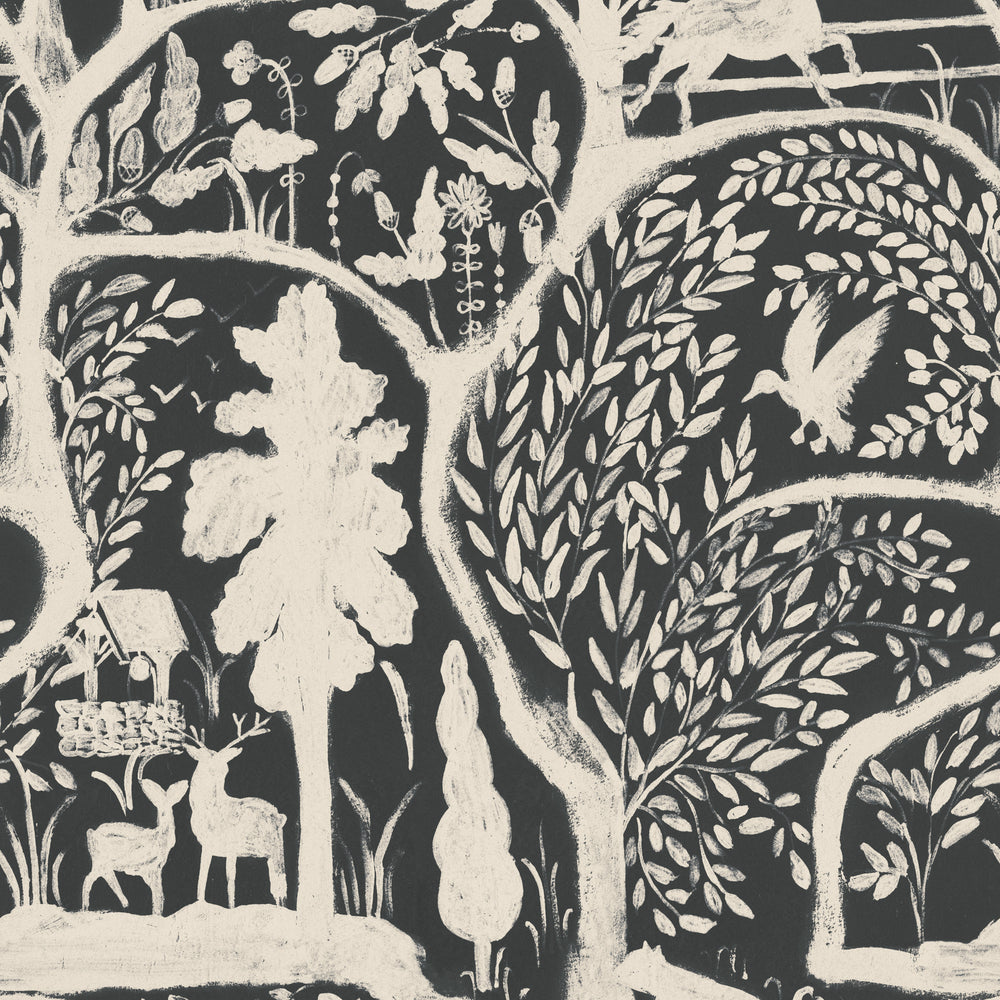 The Enchanted Woodland Wallpaper