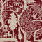The Enchanted Woodland Wallpaper  option Overcast Red