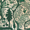 The Enchanted Woodland Wallpaper Sample Swatch  option Abounding Green Sample