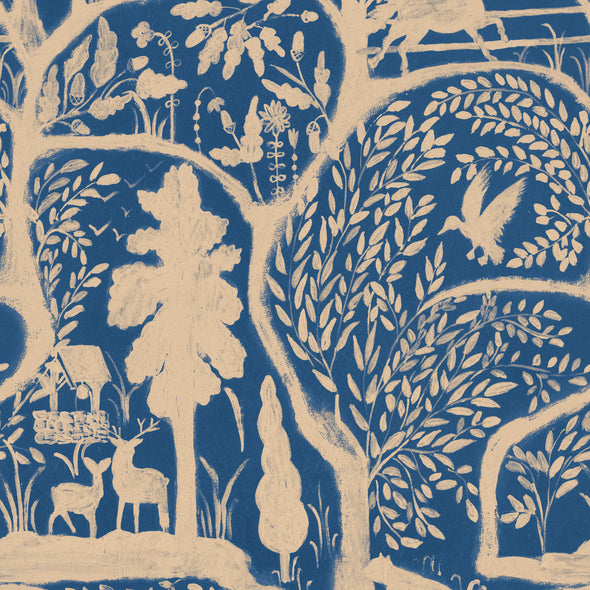 The Enchanted Woodland Wallpaper Sample Swatch