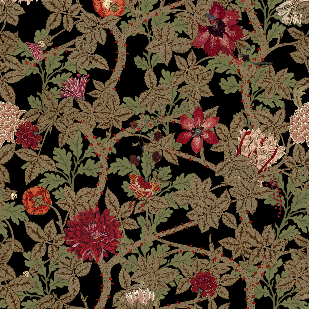The Flowering II Wallpaper Sample Swatch