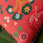 The Garden Between Us Embroidered Pillow