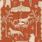 The Hidden Realm Wallpaper Sample Swatch  option Copper Sample