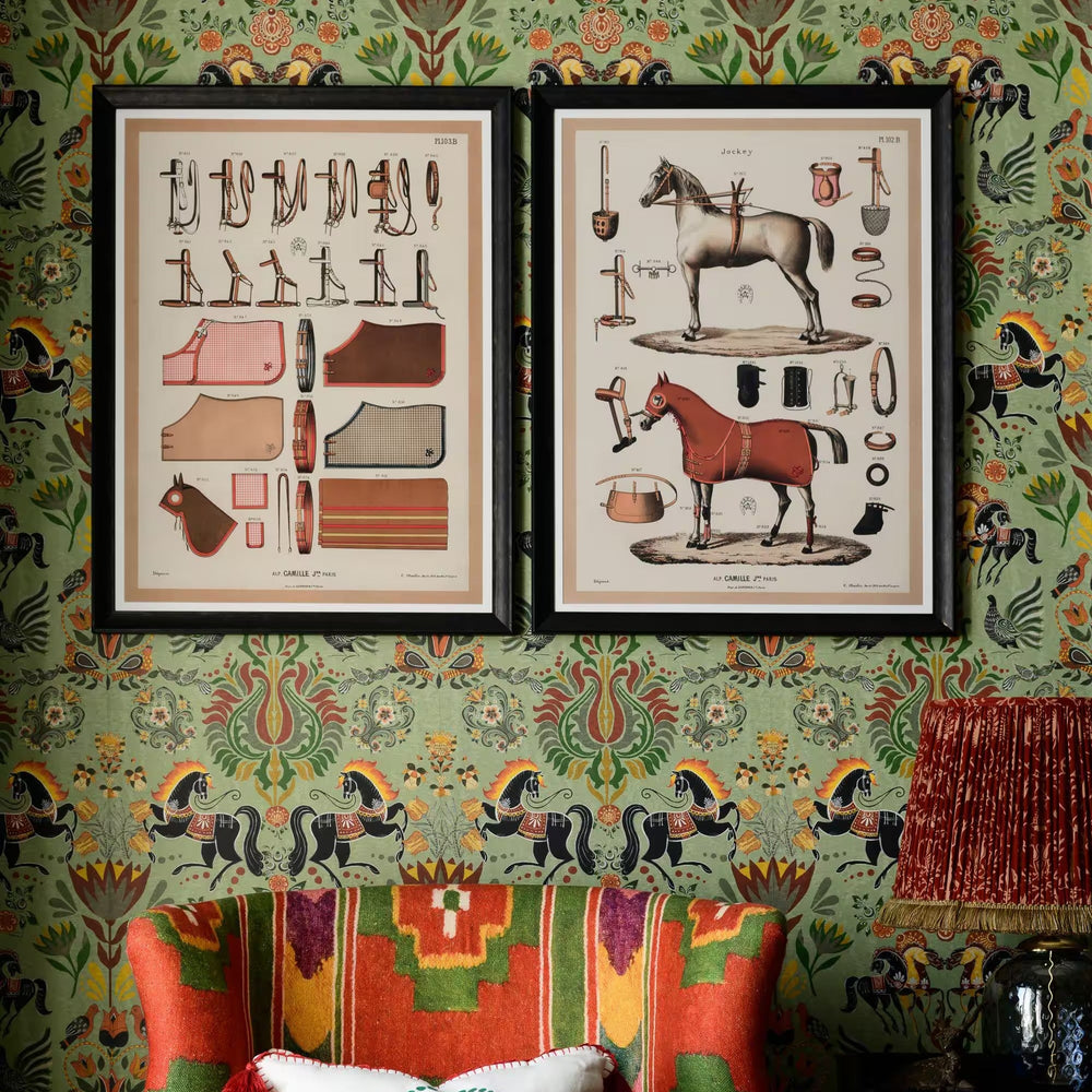 The Riding Equipment II Framed Art