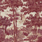 Toile Carpa Thians Wallpaper Sample Swatch  option Ruby Sample