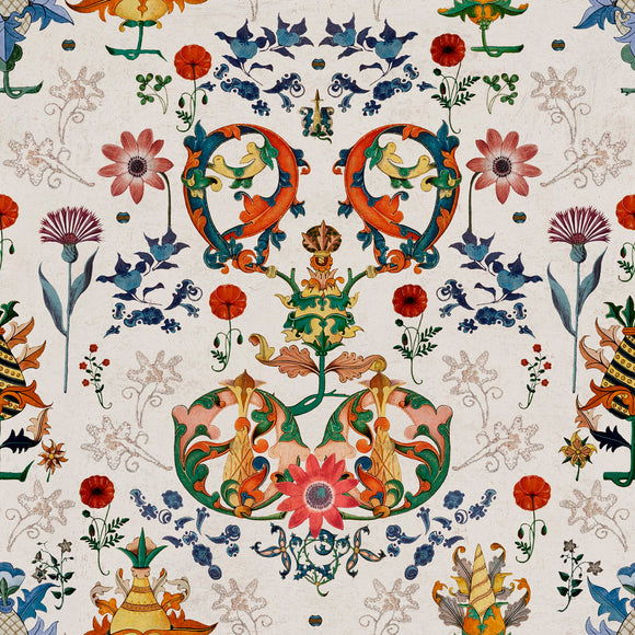 Transylvania Folk Wallpaper Sample Swatch