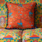 Tree of Life Coral Pillow