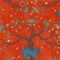 Tree of Life Wallpaper Sample Swatch  option Coral Sample