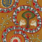 Two Storks Wallpaper  option Ochre