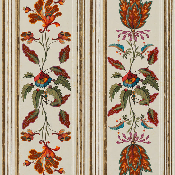 Tyrolean Panel Wallpaper Sample Swatch