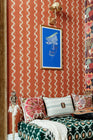 Vintage Ikat Wallpaper