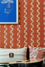 Vintage Ikat Wallpaper